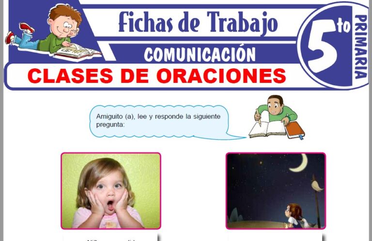 Comunicación para Quinto de Primaria – Fichas de Trabajo