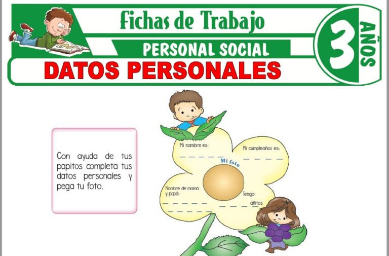 Normas de convivencia para Niños de Tres Años – Fichas de Trabajo