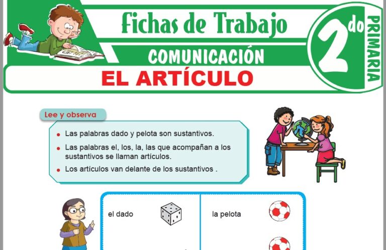Uso de la V para Segundo de Primaria – Fichas de Trabajo