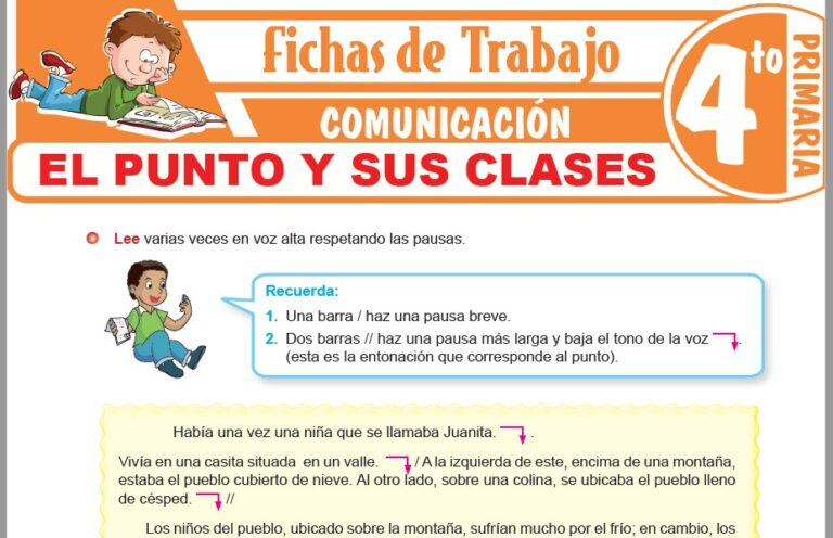 El adverbio para Cuarto de Primaria – Fichas de Trabajo