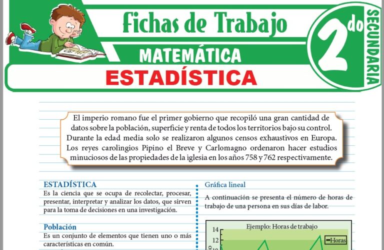 Matemática para Segundo de Secundaria – Fichas de Trabajo