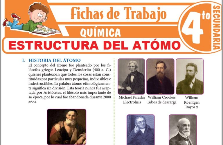Química para Cuarto de Secundaria – Fichas de Trabajo