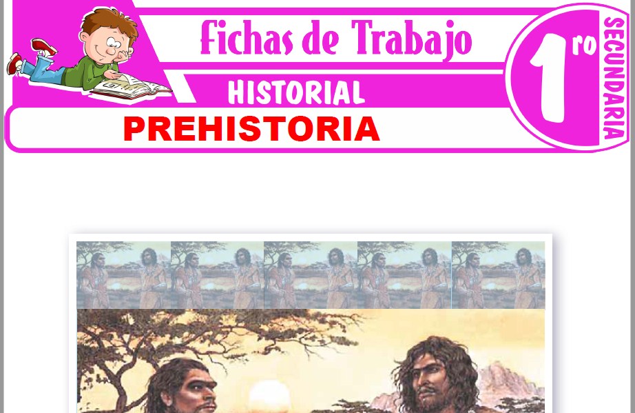 Modelos de la Ficha de Prehistoria para Primero de Secundaria