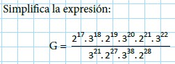 Modelos de la Ficha de Potenciación para Segundo de Secundaria