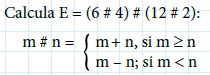 Modelos de la Ficha de Operadores matemáticos para Segundo de Secundaria