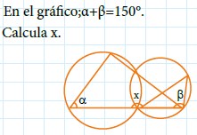 Modelos de la Ficha de Ángulos en la circunferencia para Cuarto de Secundaria
