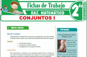Teoria de Conjuntos para Segundo de Secundaria – Fichas de Trabajo